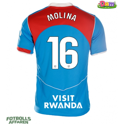 Atletico Madrid Nahuel Molina #16 Tredje Tröja Kvinnor 2025-26 Kortärmad